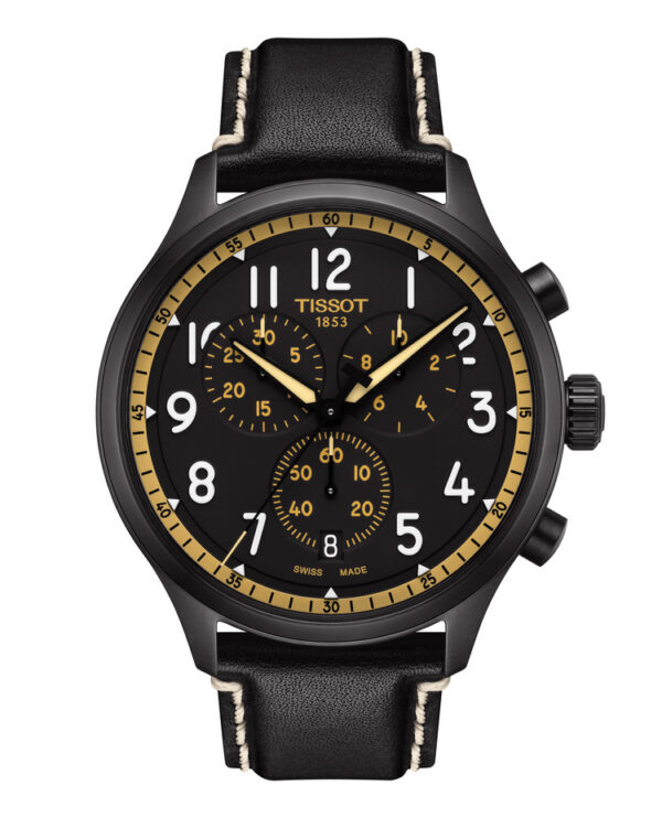 Tissot Chrono XL Vintage Edelstahl u. Lederband