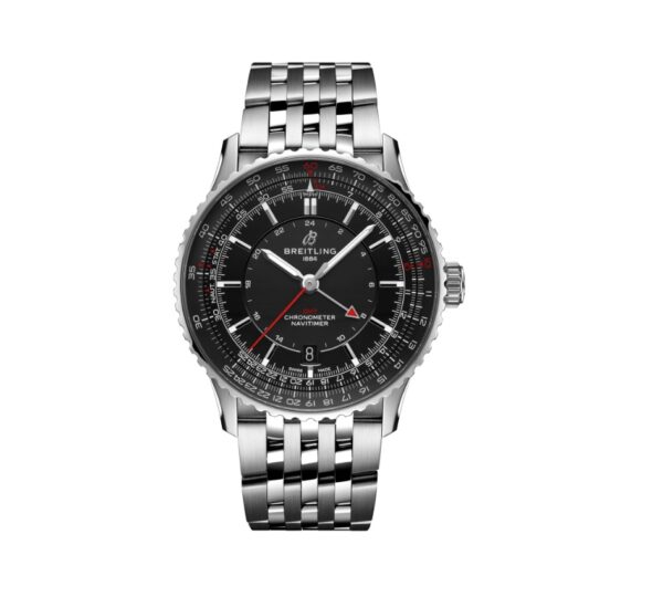 Navitimer Automatic GMT 41 Edelstahl