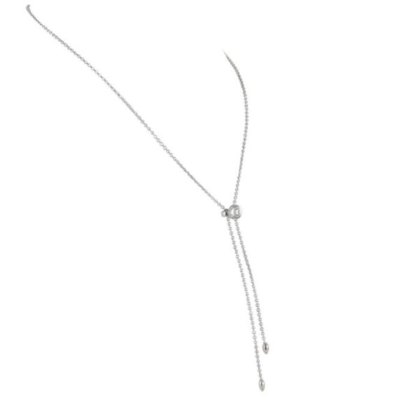 Verschiebecollier mit Brillanten WG 750/WG – Bild 2
