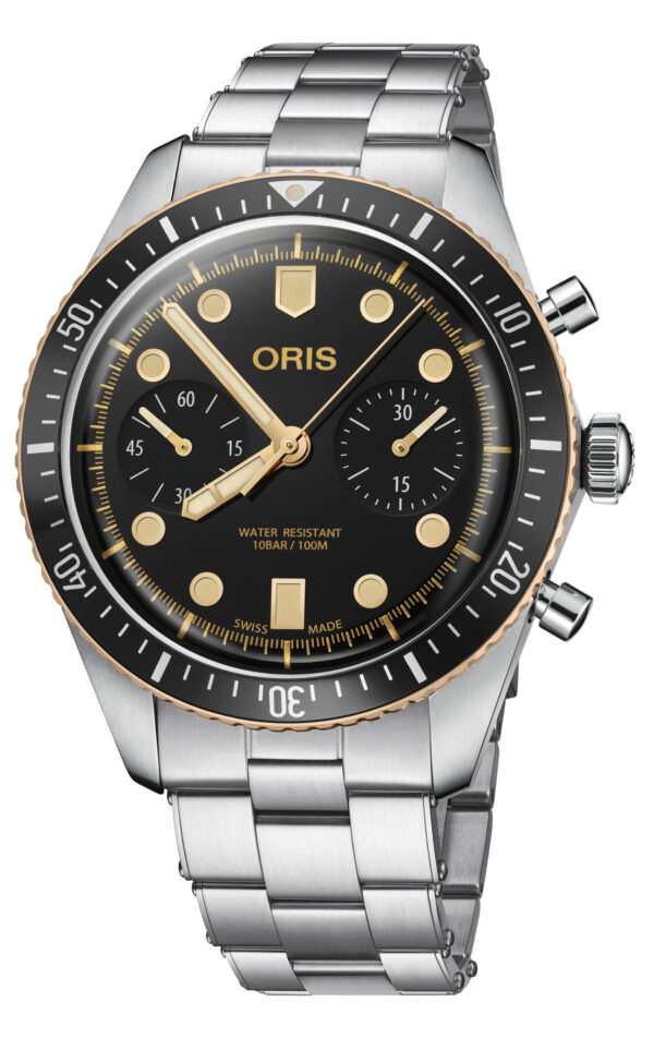 Oris Divers Sixty-Five Chrono Edelstahl