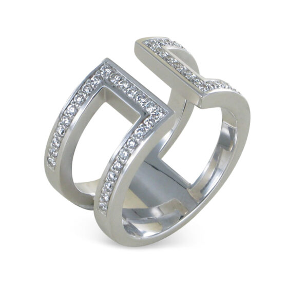 Ring Damen 750/WG