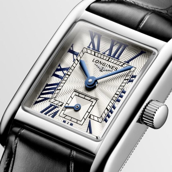 Longines Mini Dolce Vita Edelstahl u. Lederband – Bild 3