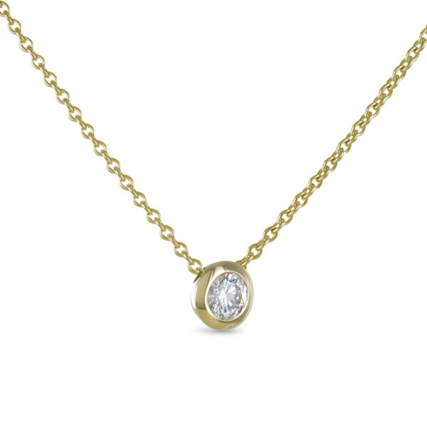 Collier mit Mittelteil 750/GG