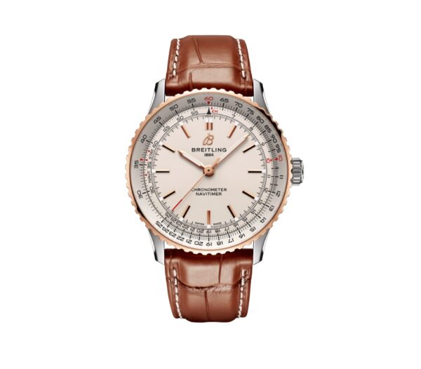 Navitimer Automatic 41 Edelstahl u. Lederband