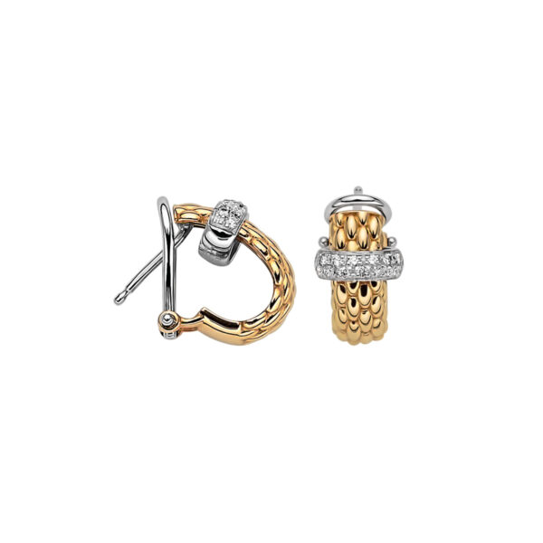 Vendome Ohrringe 750/000 750/-WG/GG