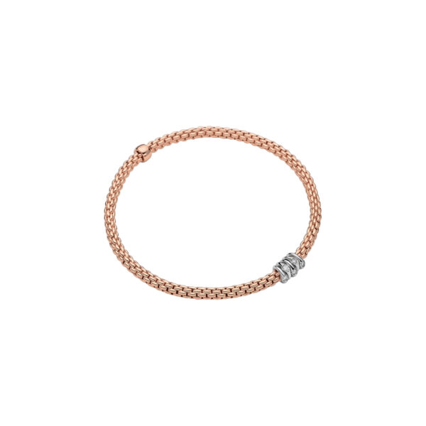 FOPE Flex'it Prima Armband 750/-WG/RG