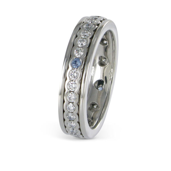 Ring Turnus Brillant Platin 950/PT