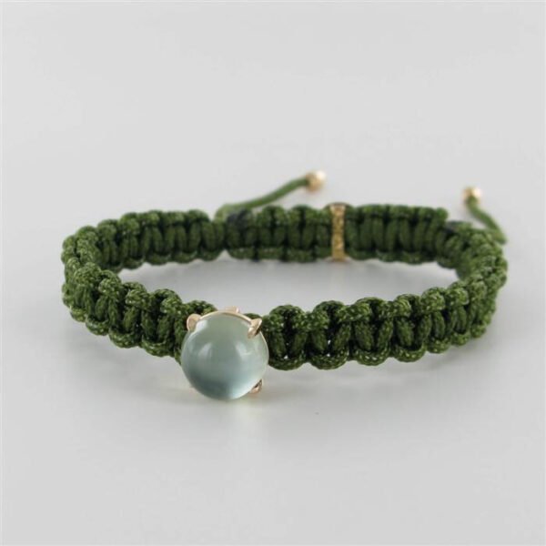 Armband mit einem Prasiolith 750/RG
