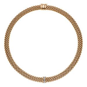 Collier mit Diamanten