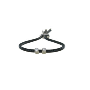 Lederarmband mit Schiebeverschluss