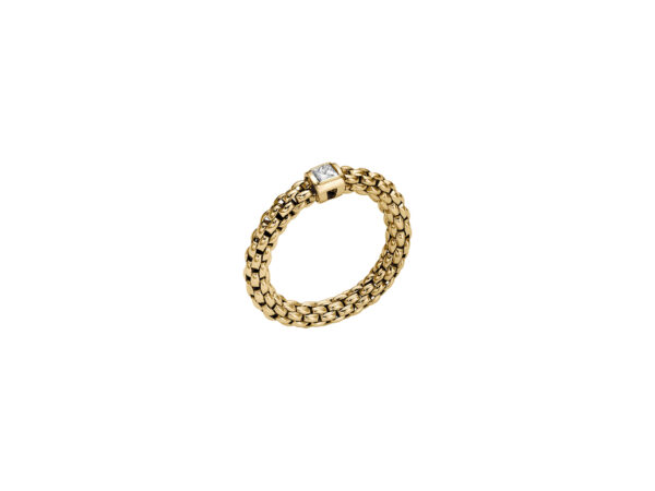 Flex'it Ring mit weißem Diamant