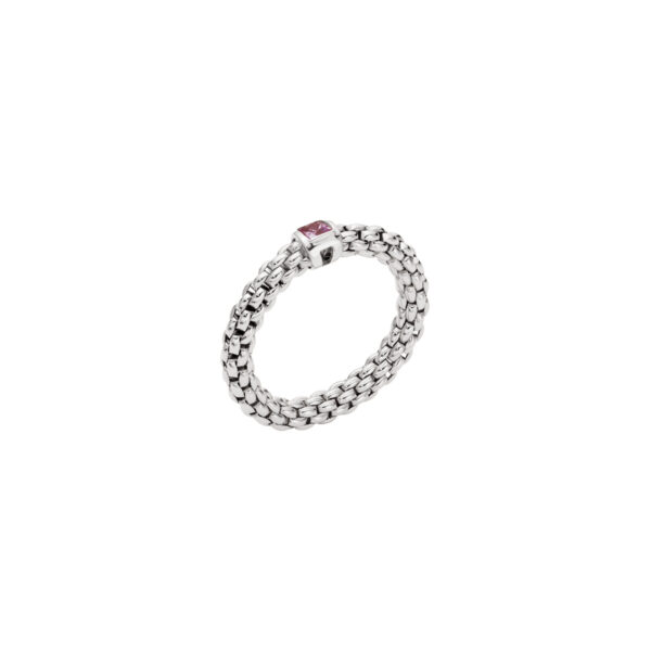 Flex'it Ring mit rosa Saphir