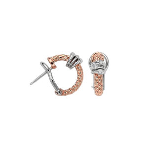 Creolen mit Diamanten