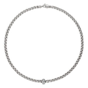Collier mit Diamanten