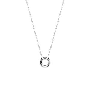 Kette mit Spannring 950/- Platin
