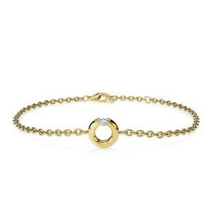 Armschmuck mit Spannring 750/- GG