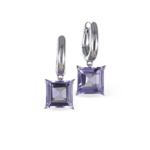 Ohrhänger mit Amethyst