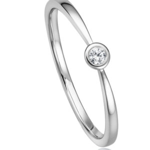 Brillant Ring Weißgold