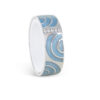 Ring Nightfever light marmor blau