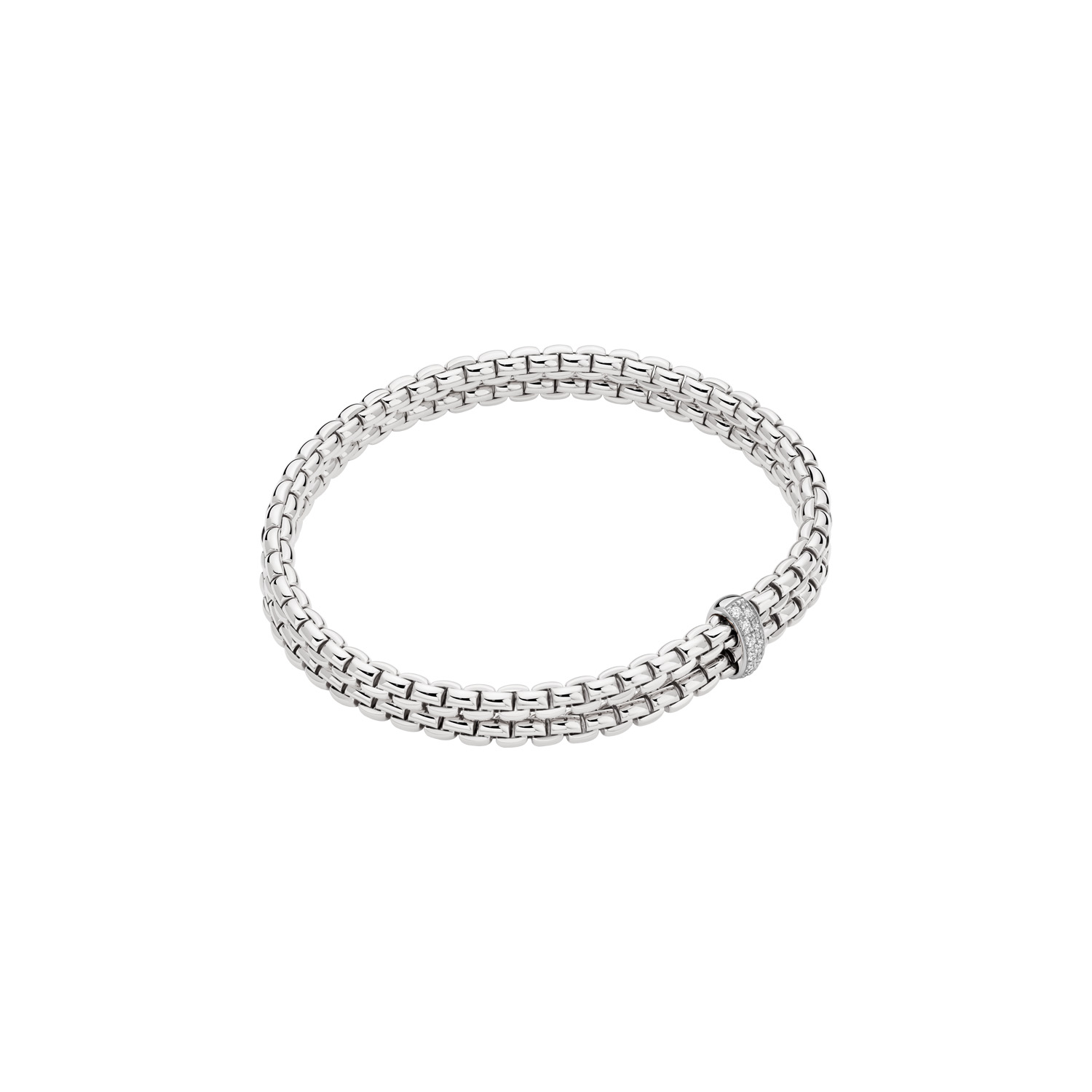 Fope "Eka" Armband 750 Weißgold