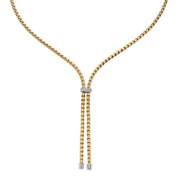 Fope Collier "Eka" 750 Gelbgold