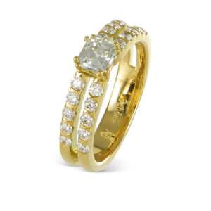 Ring 750/- GG Brillant