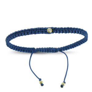 Makrameeband mit Brillant