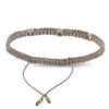 Makrameeband mit Brillant