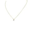 Solitaer Collier 750/- Gelbgold